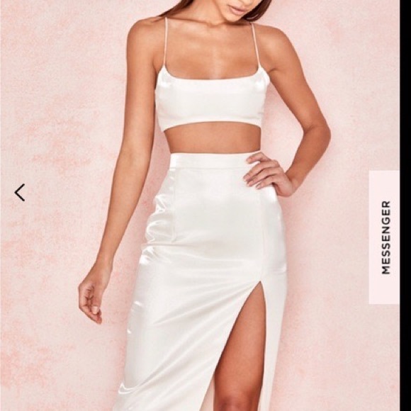 House of CB Skirts House Of Cb Bridal Or Just Going Out Midi Skirt